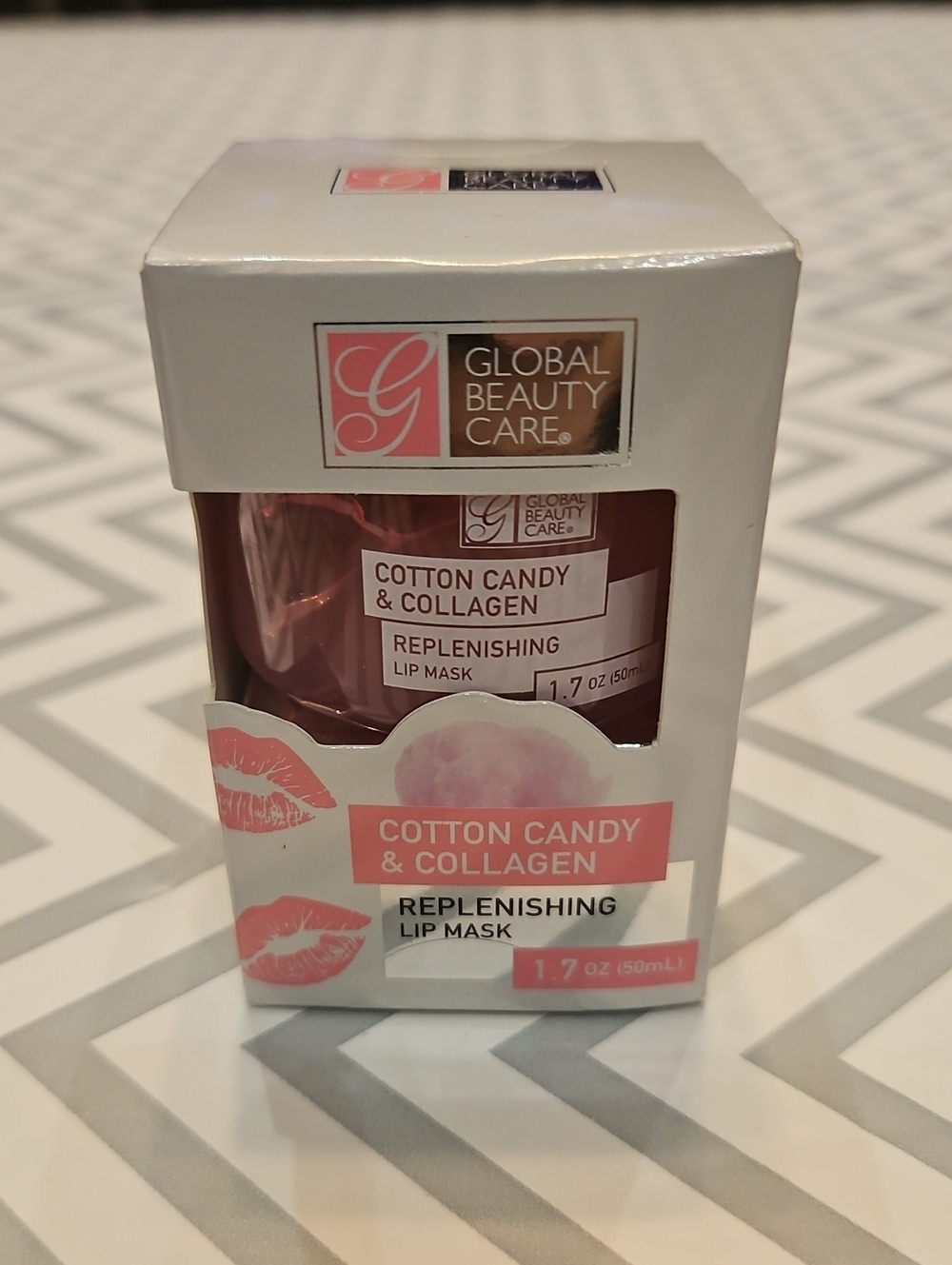 Global Beauty Care Cotton Candy & Collagen Replenishing Lip Mask - Pink 1.7 oz